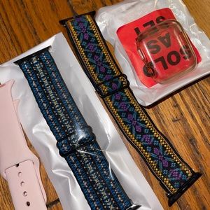 Apple Watch band and screen protector